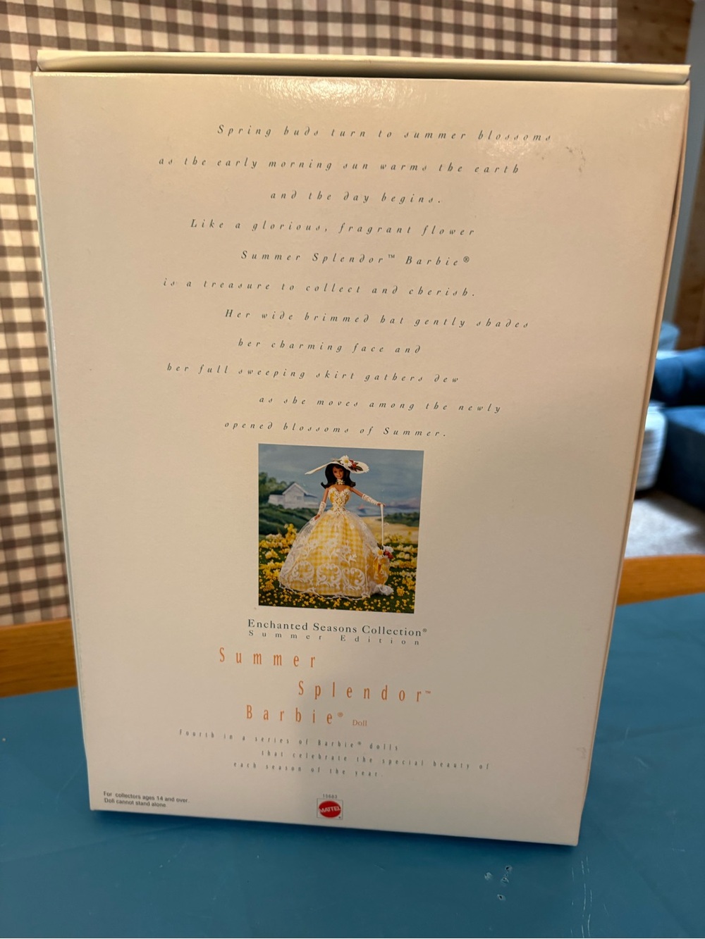 Barbie Enchanted Seasons Summer Splendor Limited Edition Doll COA 1996 15683 - Picture 3 of 6